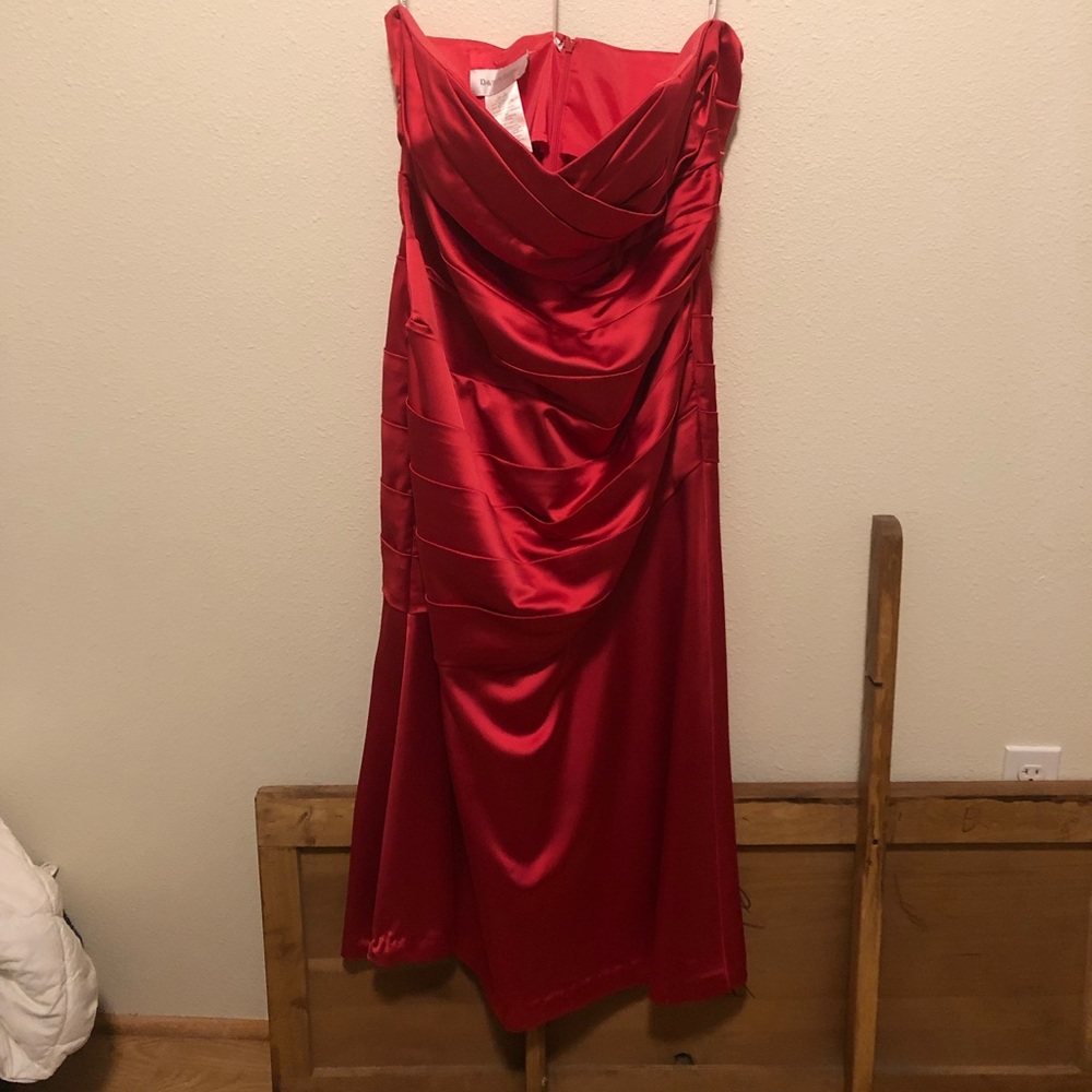 Long Strapless Dress